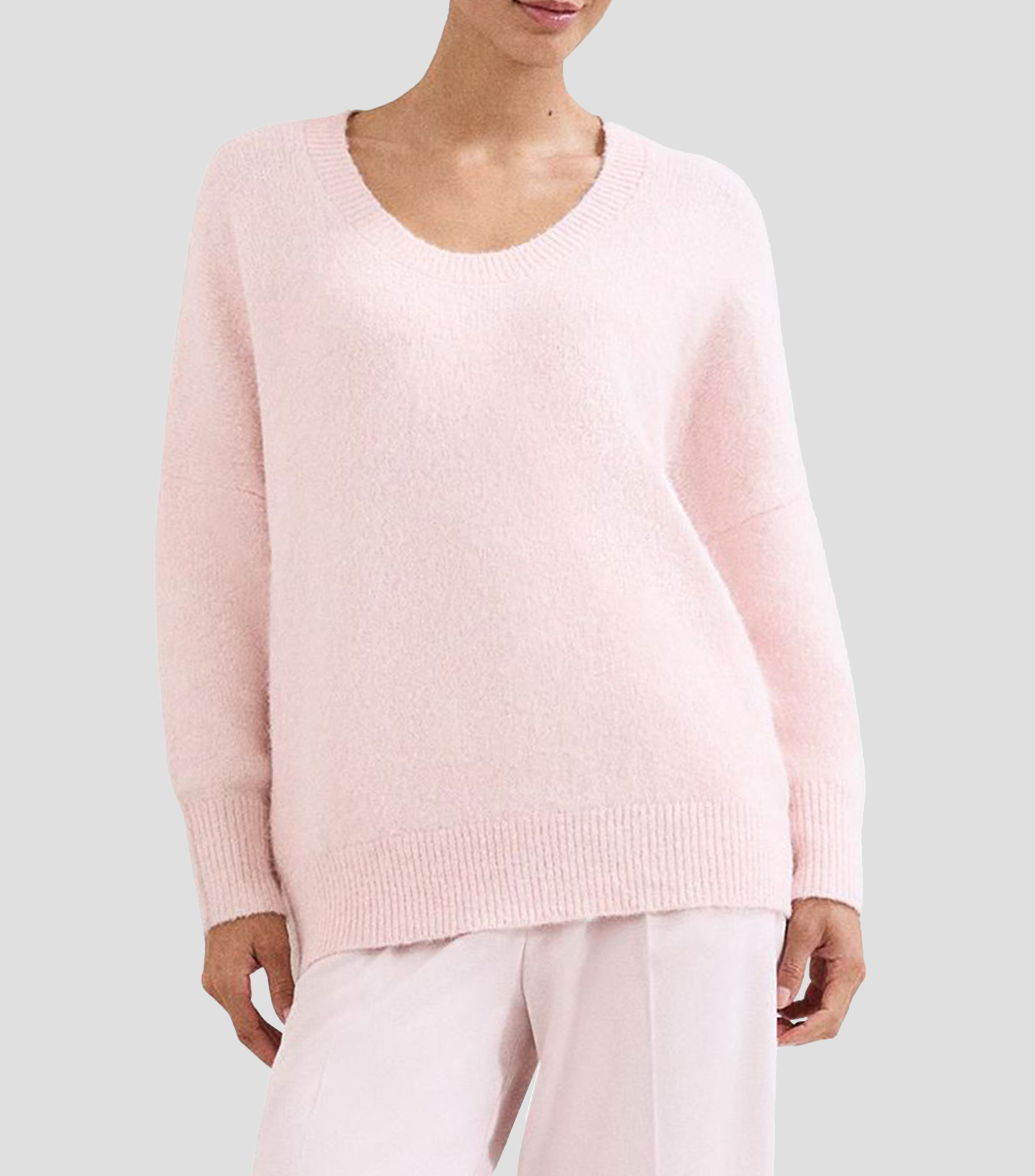Suéter cuello redondo Mujer